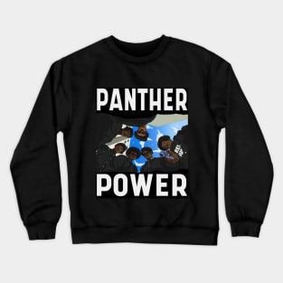 Black Panther Party Panther Power Crewneck Sweatshirt